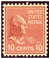 Ten Cent Prexie Stamp of 1938