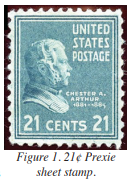 21 Cent Prexie Postal History