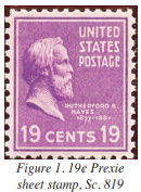 19 Cent Prexie Postal History