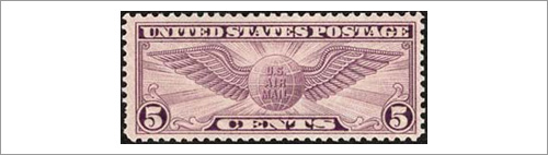 airmail 5 cent stamp ebay