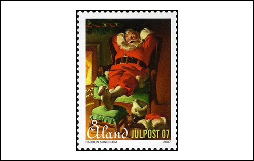 Aland Christmas Stamp, 2007