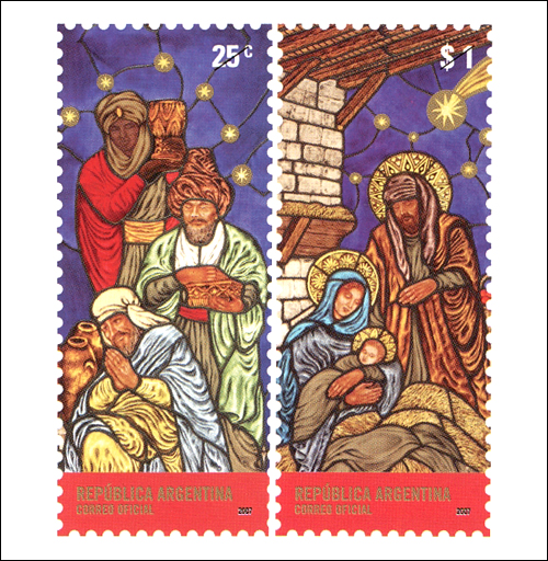 Argentina Christmas Stamps