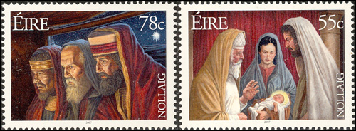 Irish Christmas Stamps
