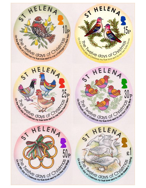 St. Helena Christmas Stamp