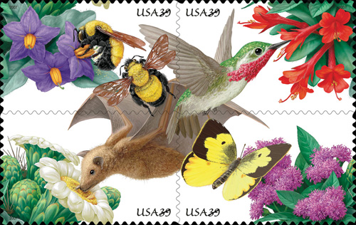 Flowers Pollination Stamps - USA