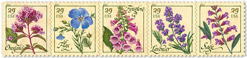 USA Herb Stamps