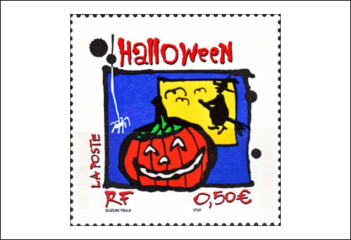 Canadian Halloween Stamps