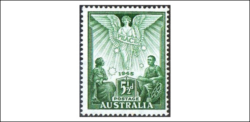 Australia Peace Stamp