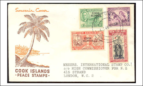 Cook Islands Peace Stamps