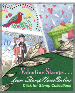 Famous February Events on Stamps