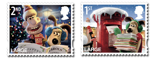 Christmas Stamps from Great Britain