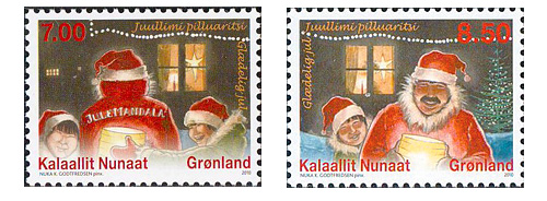 Christmas Stamps from Greenland