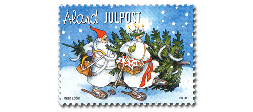 Christmas Stamp from Aland Islands